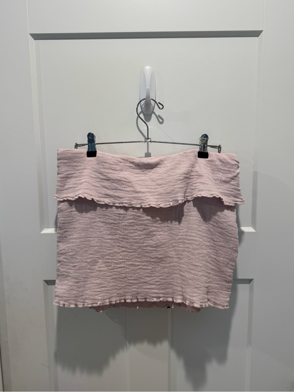 Free People Ruffled Tube Top